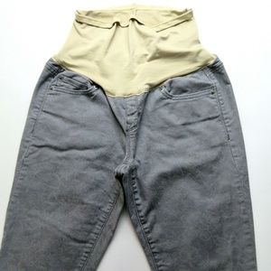 GAP 1969 MATERNITY Always Skinny Gray Jeans